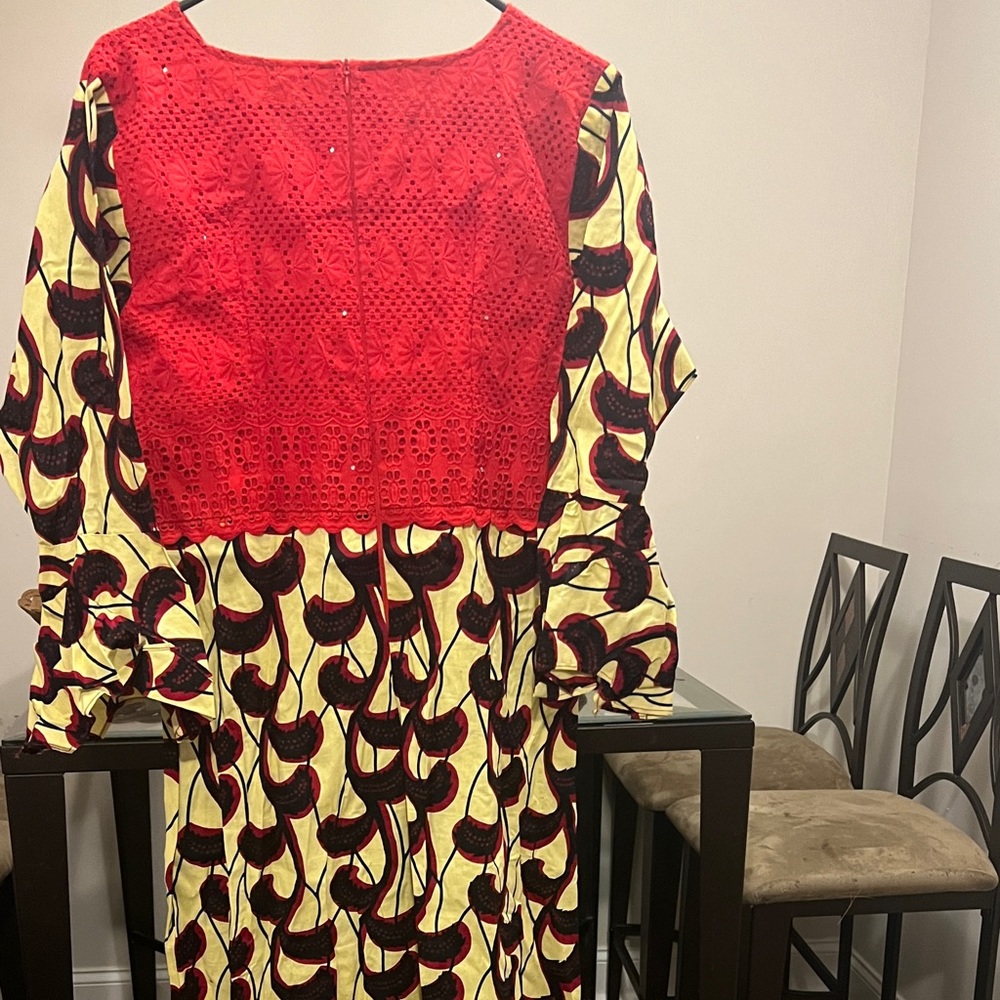 Long dress - African outfit /Maxi dress